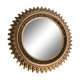 Mirror sun wood 75cm circa 1960