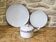 Set of 3 ceramic pieces by Gilbert Portanier Vallauris