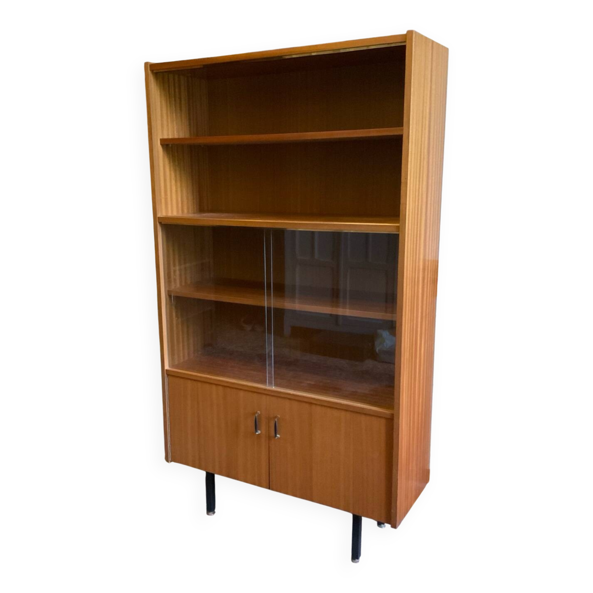Vintage display cabinet bookcase
