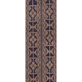 Vintage Turkish Oushak Handwoven Rug 58x667 cm