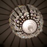 Crystal tassel chandelier