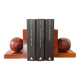 Pair of bookends in tuya magnifying glass
