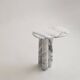 Trio No 3 White Lilac Side Table