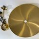 Adjustable brass pendant Onos 55 Center Pull by Florian Schulz, Germany, 1970s