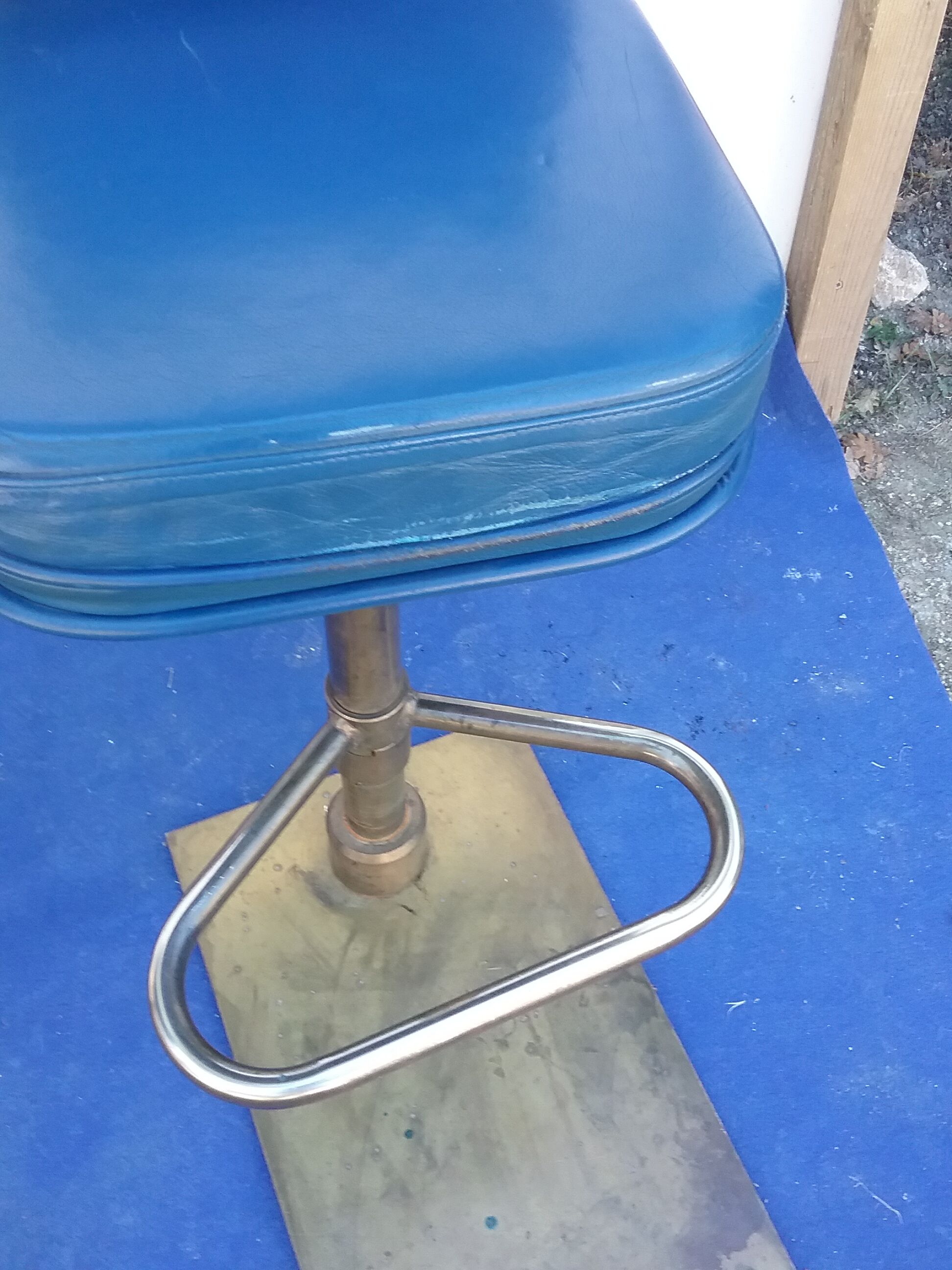 Chaise haute industrielle