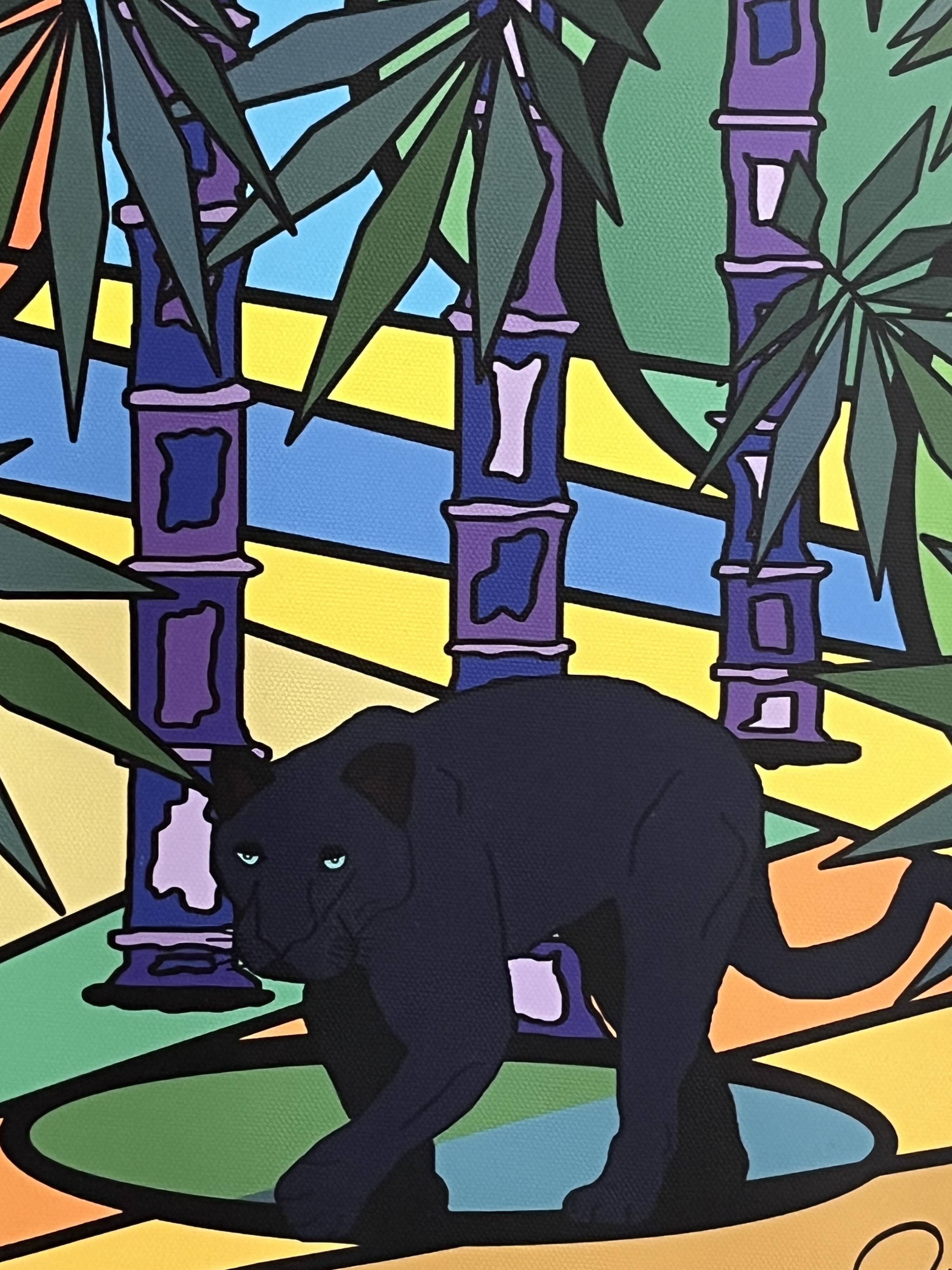 Patou Rider "The Panther" Serigraph / signed contemporary print