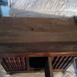 Antique walnut panetière furniture