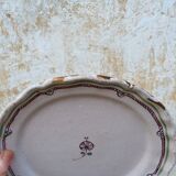 Assiette XVIII siècle faience Bordeaux