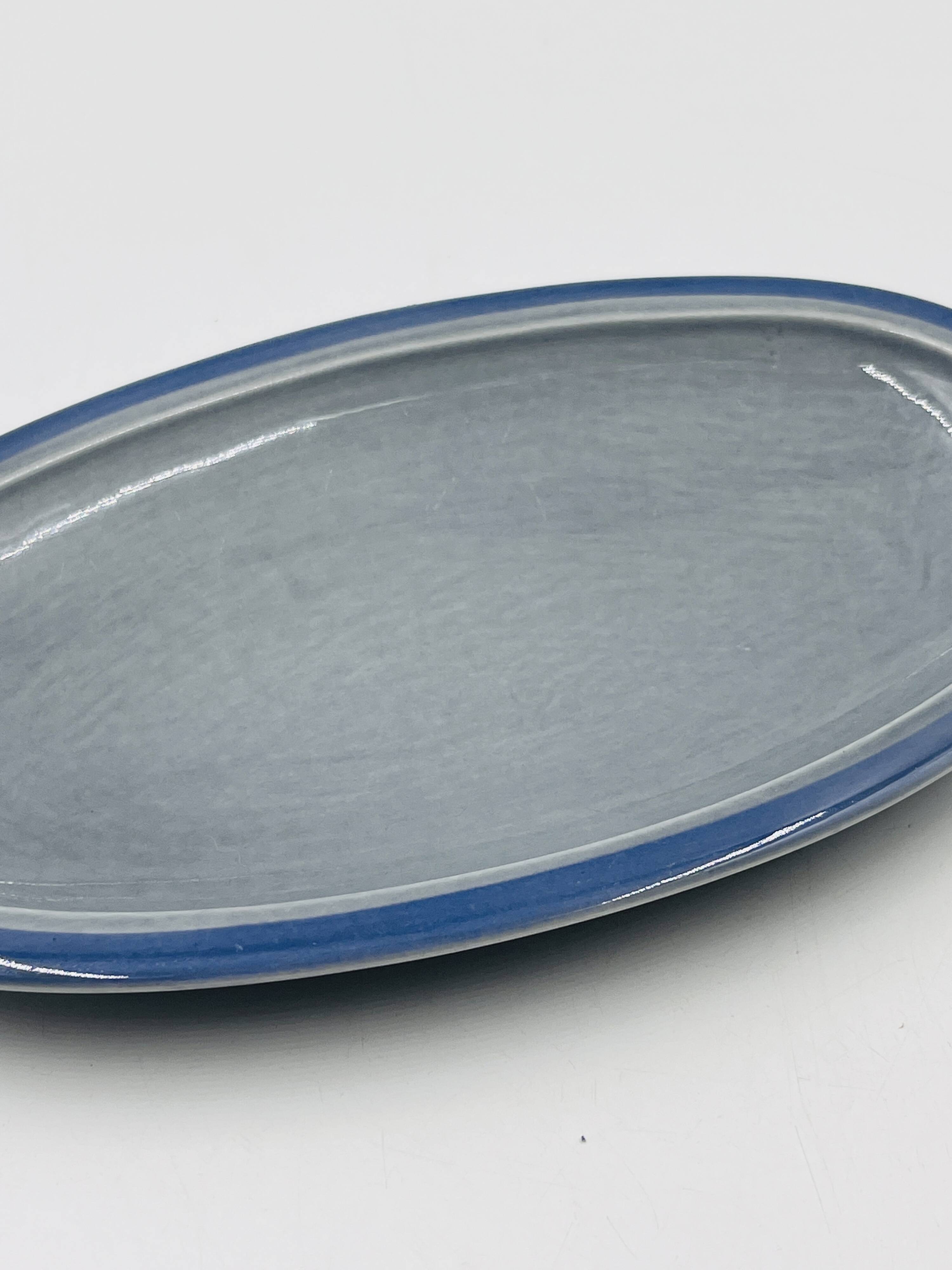 Boch Belgium blue dish
