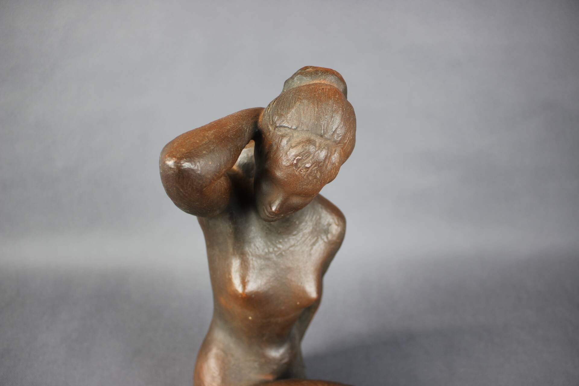 Large Statuette of Act by Bohumil Korda, Czechoslovakia, 1980s
