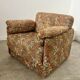 Old floral pattern armchair design Wittmann Austria Josef Hauffmann vintage