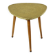 Vintage Mid-Century Plant Table Triangular Conical