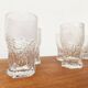 Mid-century Finnish Verres Aslak by Tapio Wirkkala for Iittala, set of 8.