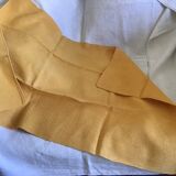 Yellow hemp tablecloth 65cmx100cm