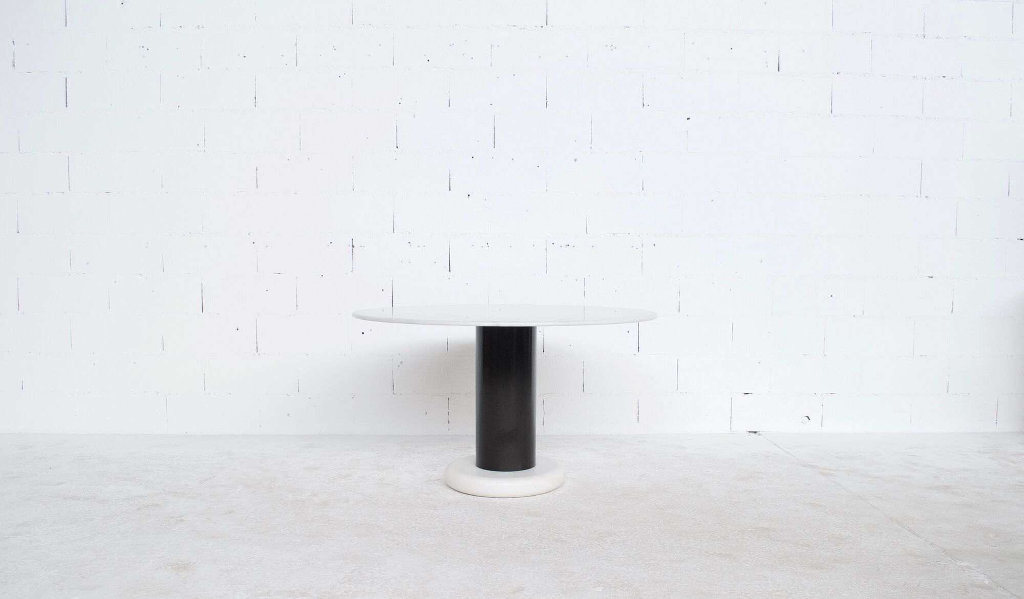 Table Loto Rosso by Ettore Sottsass, Poltronova publisher, 60s'