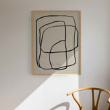 Impression d’art de giclée abstraite, A3