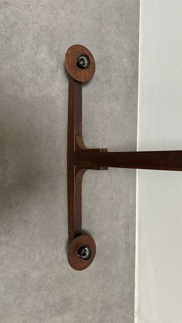 Mid-century Wooden Candlestick, 1930s