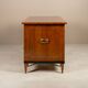 Bureau Biedermeier en placage de noyer, Allemagne, vers 1830