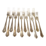 Lot de 12 fourchettes de table St Médard