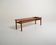 Scandinavian teak bench with planter, 1960s