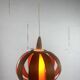 Pendentif champignon OVNI de l'ère spatiale du milieu du siècle, style Hans Agne Jakobsson