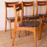 5 Scandinavian chairs 60s