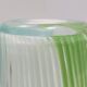 Green, White and Light Blue Murano Glass Vase by Dino Martens