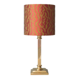 Hollywood regency style column table lamp by herda netherlands, 1970