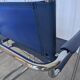 Set of 2 Vintage Mart Stam Style S34 Chair: Blue Leather, Bauhaus Design