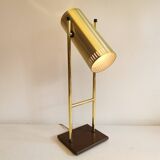 Ultra beautiful and rare Trombone Table Lamp, designed by Jo Hammerborg for Fog & Mørup in 1966
