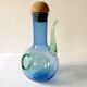Chilling carafe with ice reservoir by J. Johansson for Orrefors