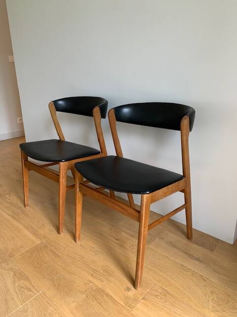 2 Denmark chairs, 1960s