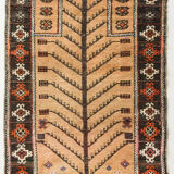 Tapis afghan tissé à la main  78x143cm