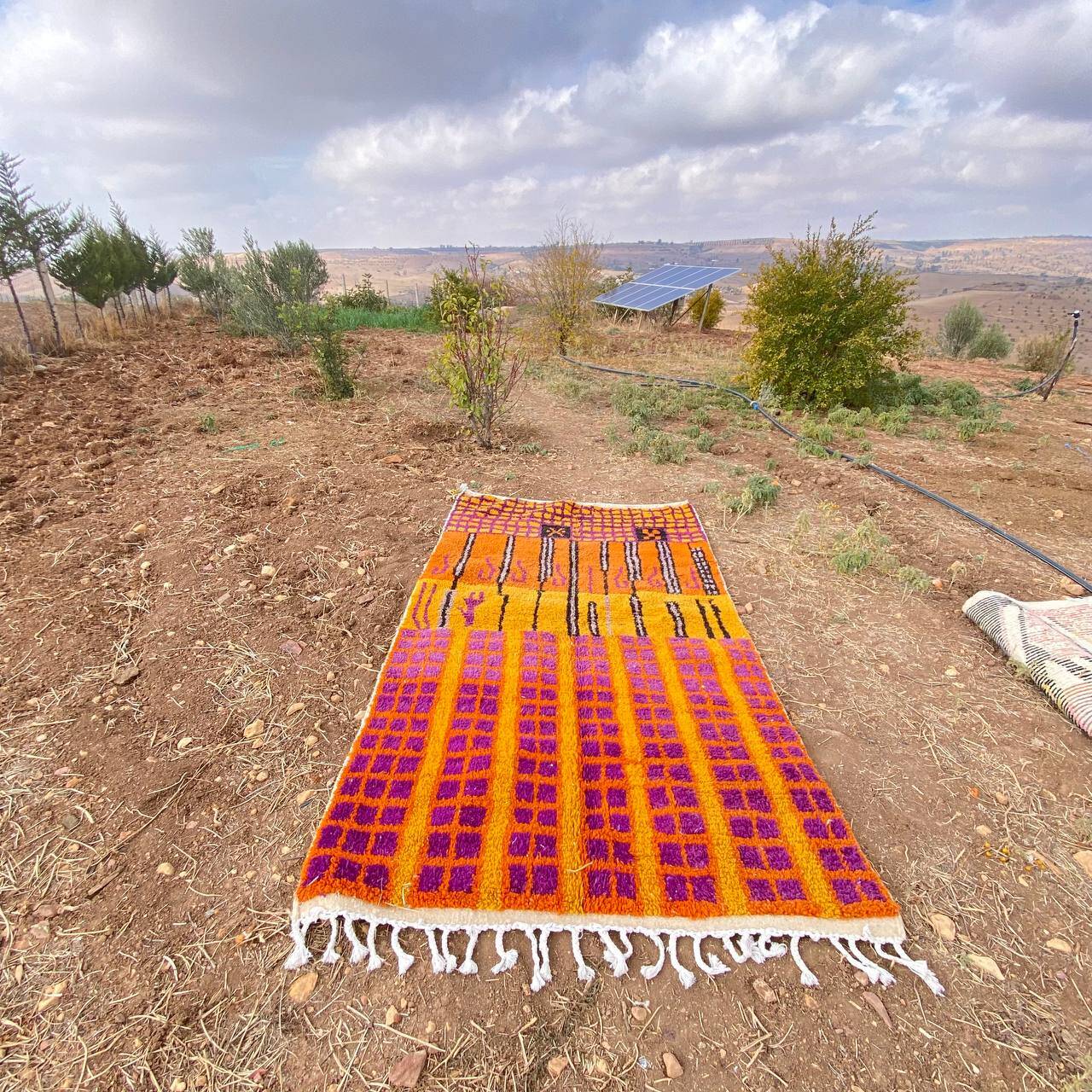 Boujaad Berber Handmade Rug – Authentic Moroccan Wool Carpet