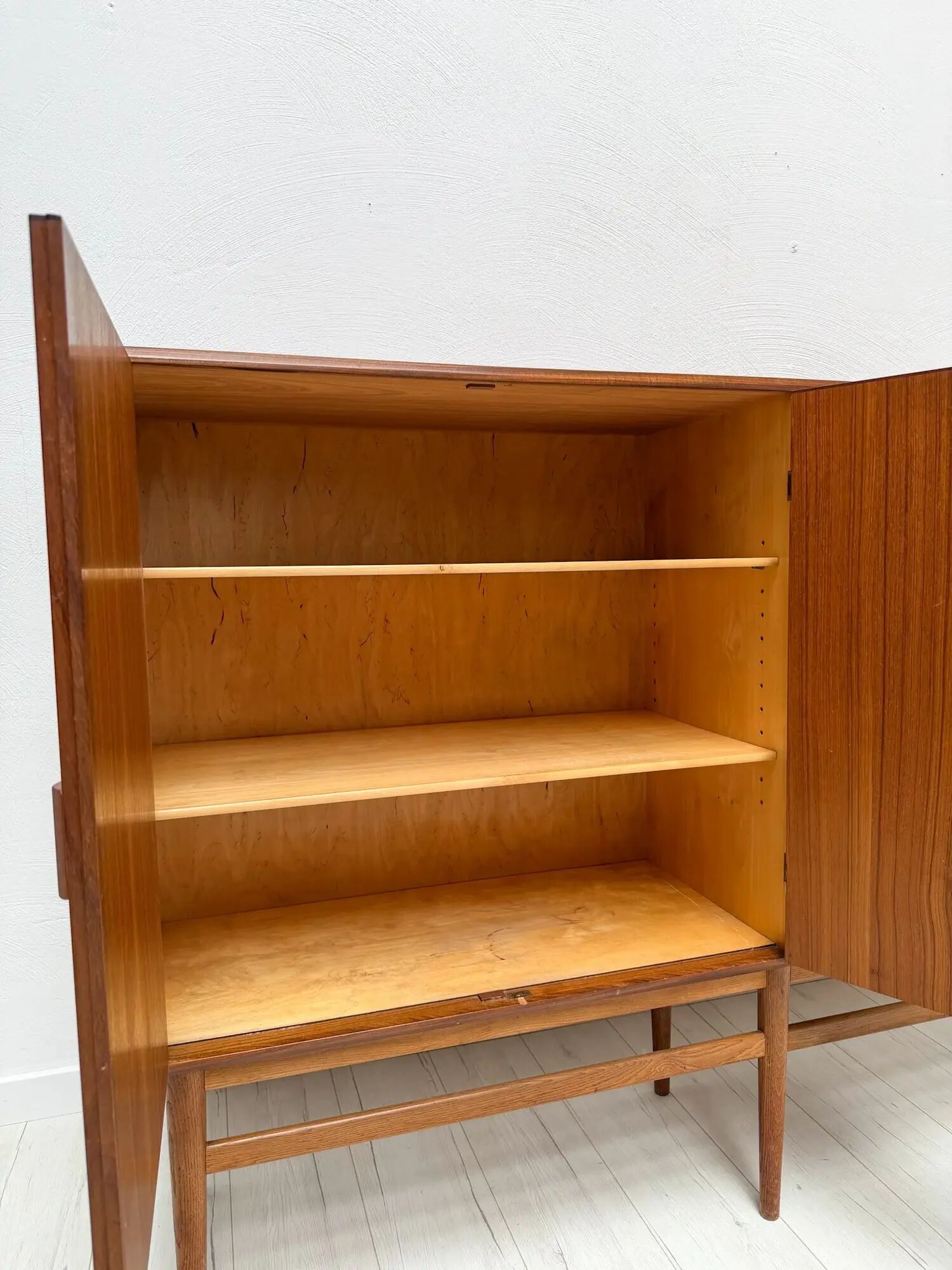 1960s vintage Danish sideboard highboard attributed to Børge Mogensen