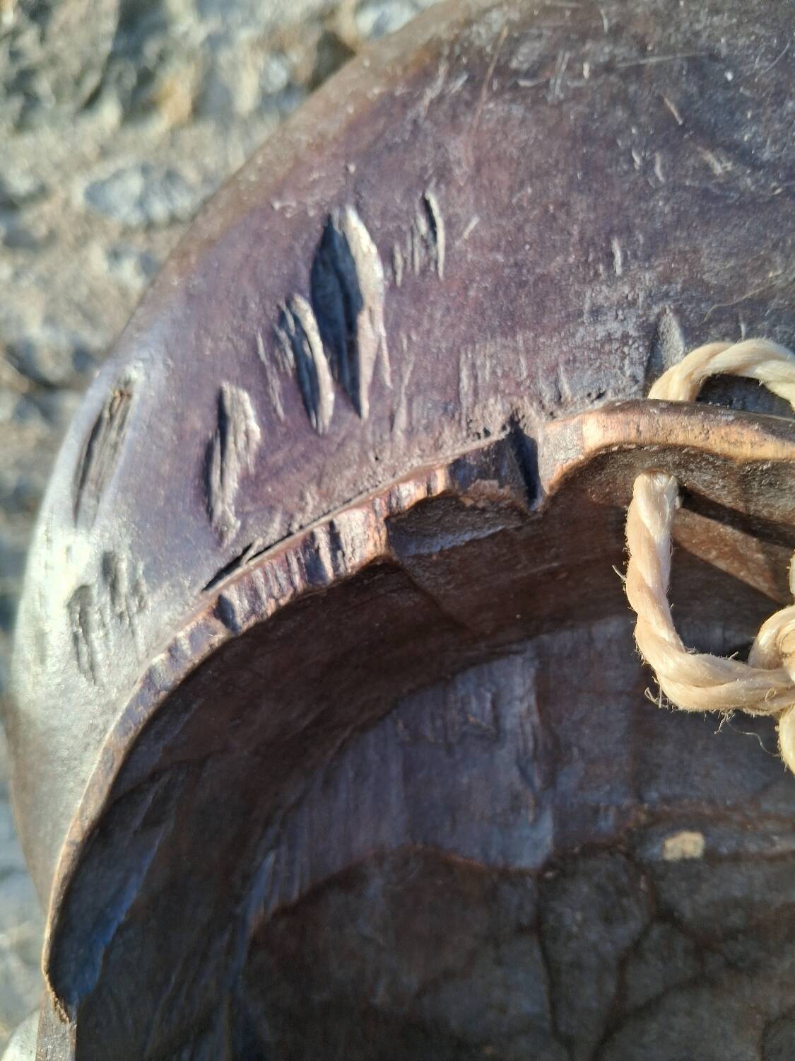 Ancient African mask