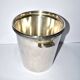 Vintage silver-plated metal champagne cooler by Reneka