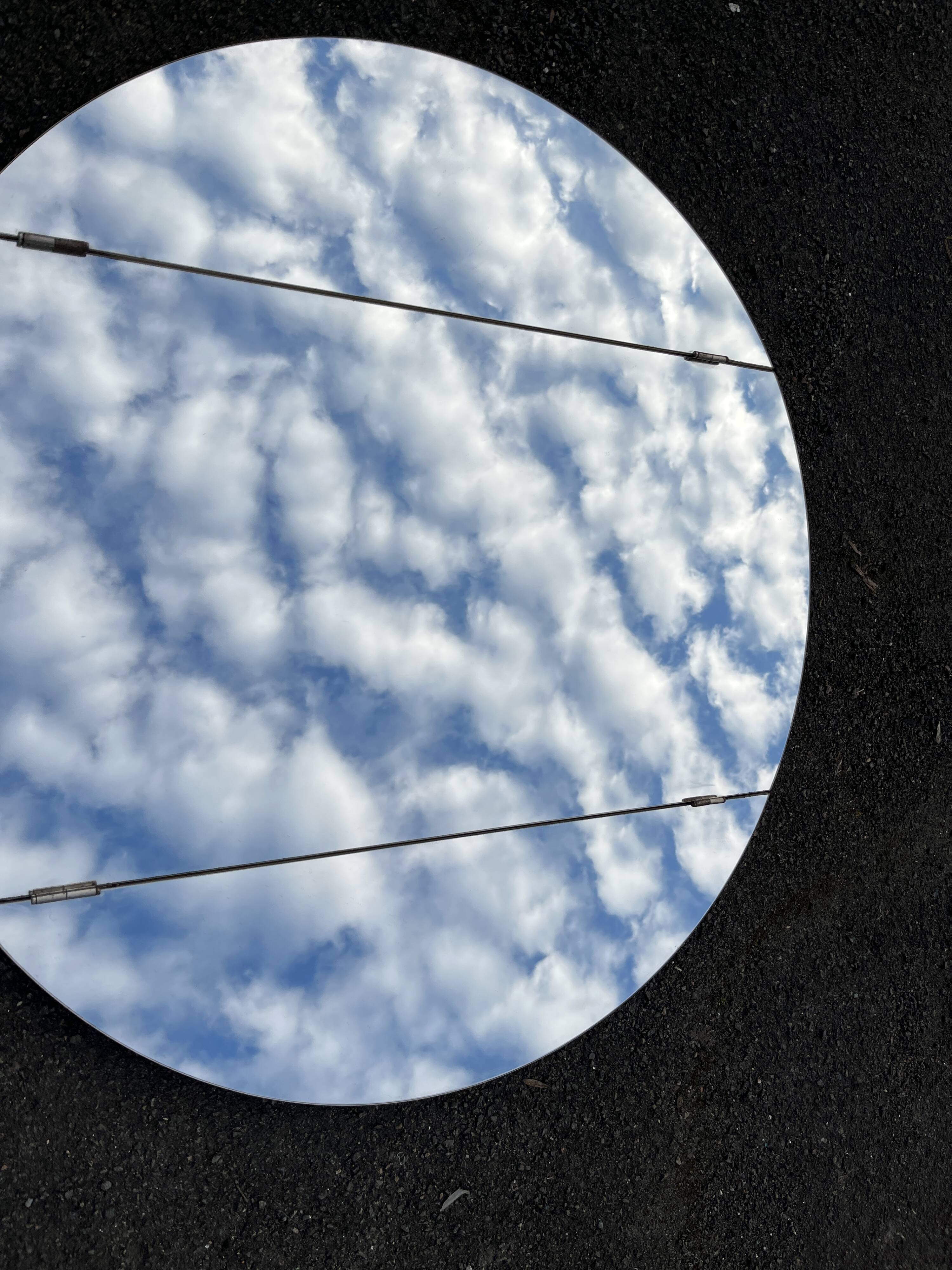 Triptych mirror, 1970s