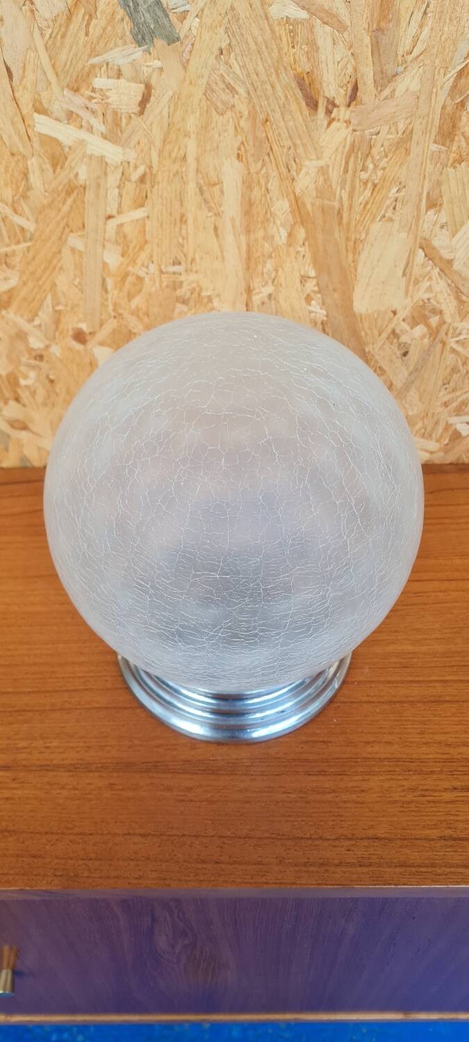 Frosted glass ceiling light 1950