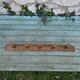 Coat rack raw wood 50s