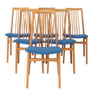 6 chaises de salle à - 1960