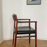 Fauteuil Arne Vodder en palissandre par Sibast 1960