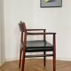 Fauteuil Arne Vodder en palissandre par Sibast 1960
