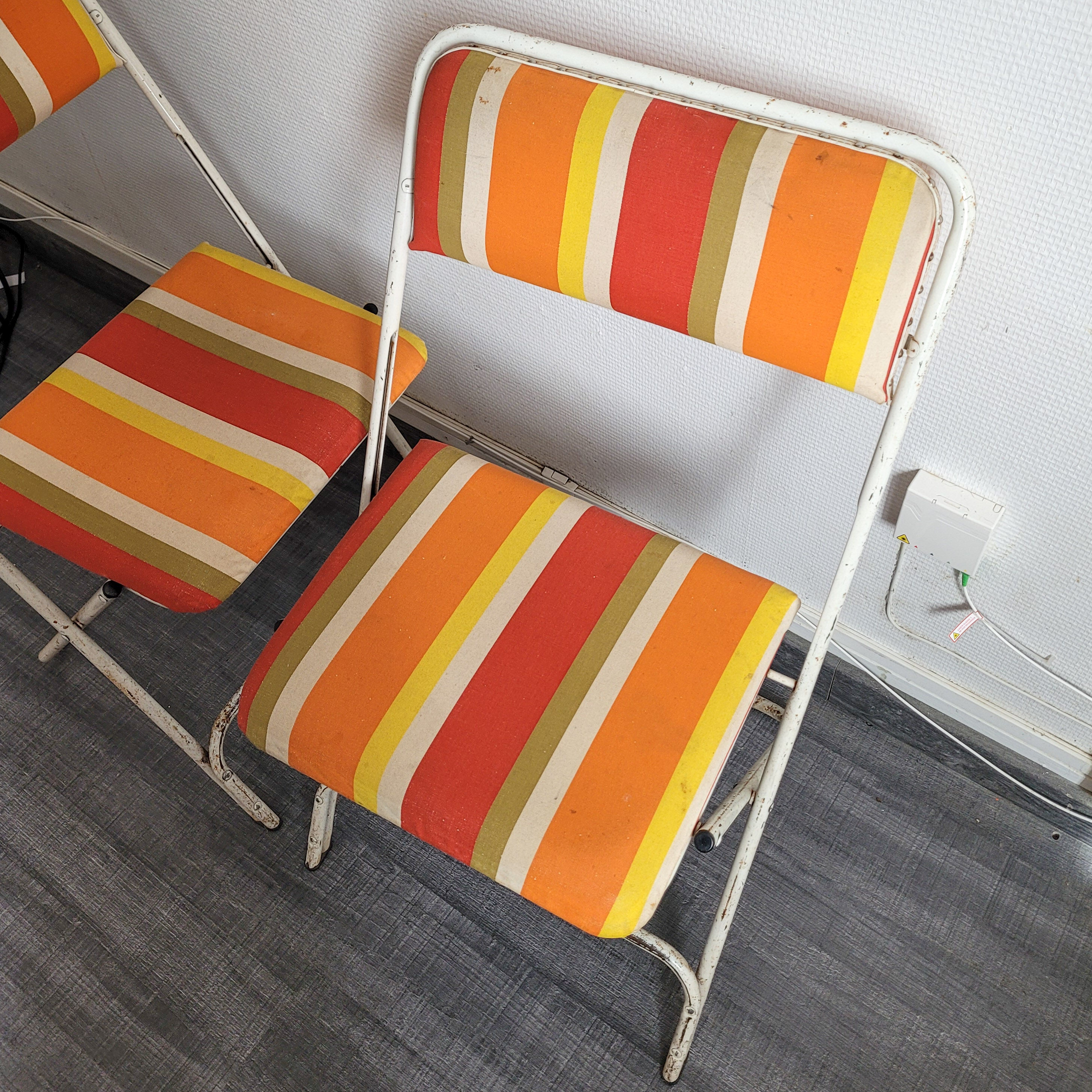 Vintage folding chair