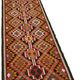 Turkish Handwoven Vintage Herki Kilim 83 cm x 363 cm