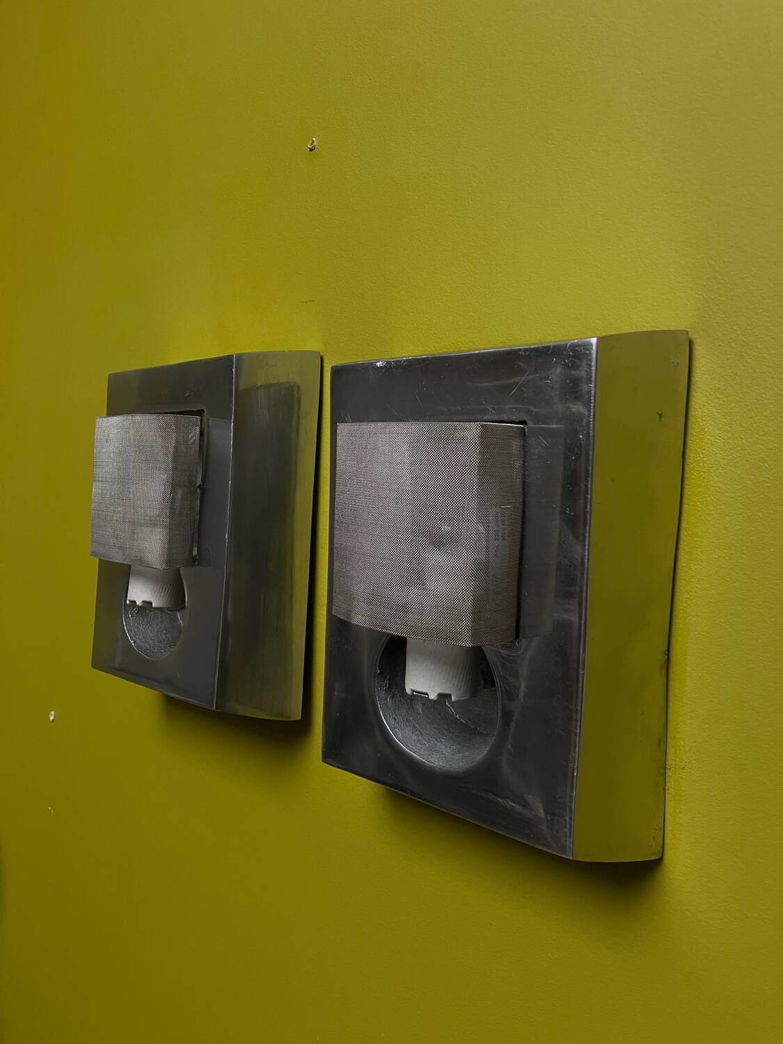 Marie Baratte cast aluminum wall lights