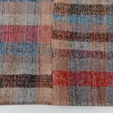 5x8 Shades Of Multicolor Handmade Kilim Rug, 160x258Cm