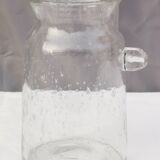 Pot en "verre souffle", XIXème s.