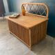 Vintage rattan box