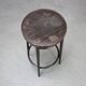 1920s bent beech piano stool, Czechoslovakia